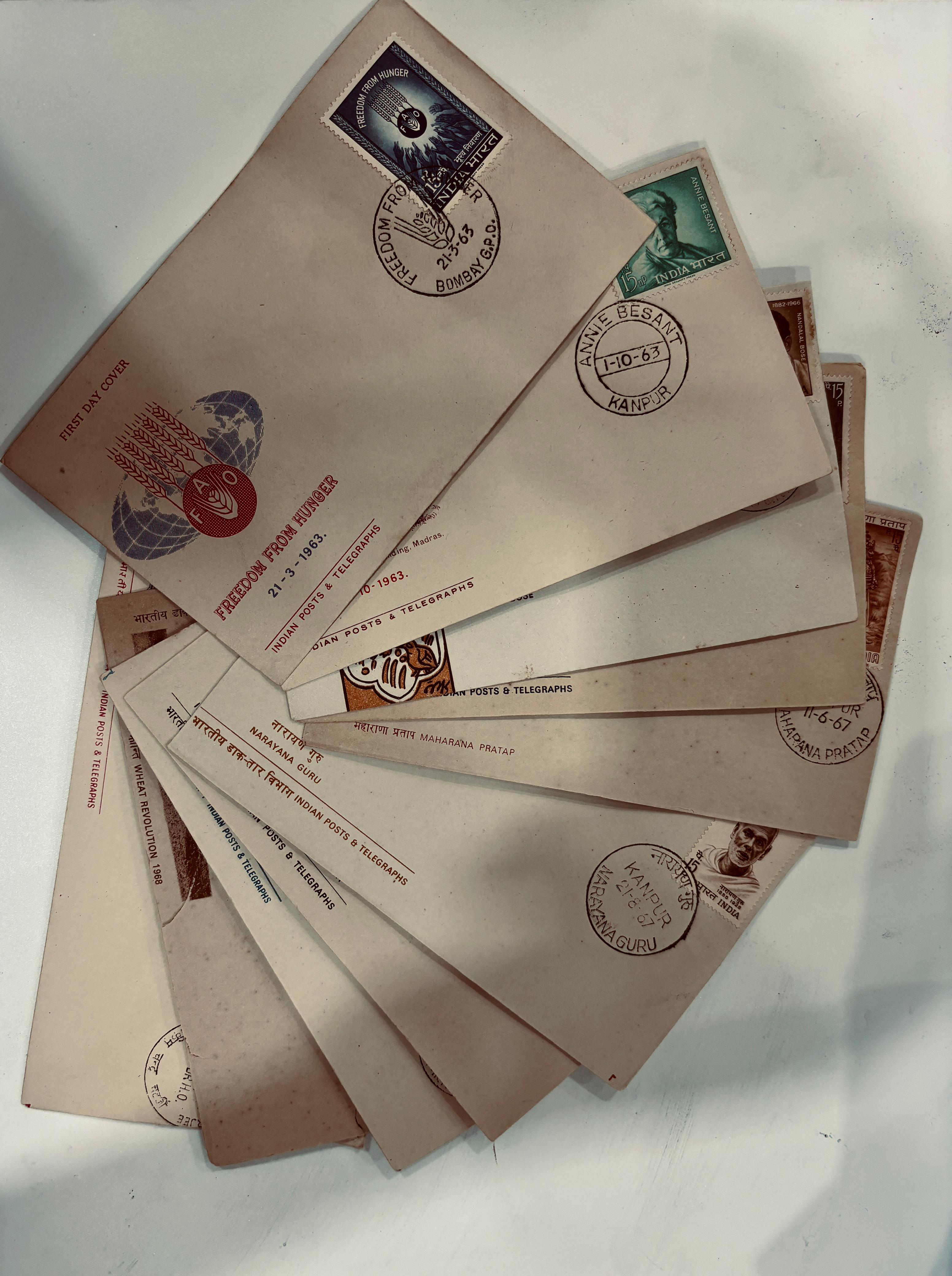 First Day Covers (FDCs)