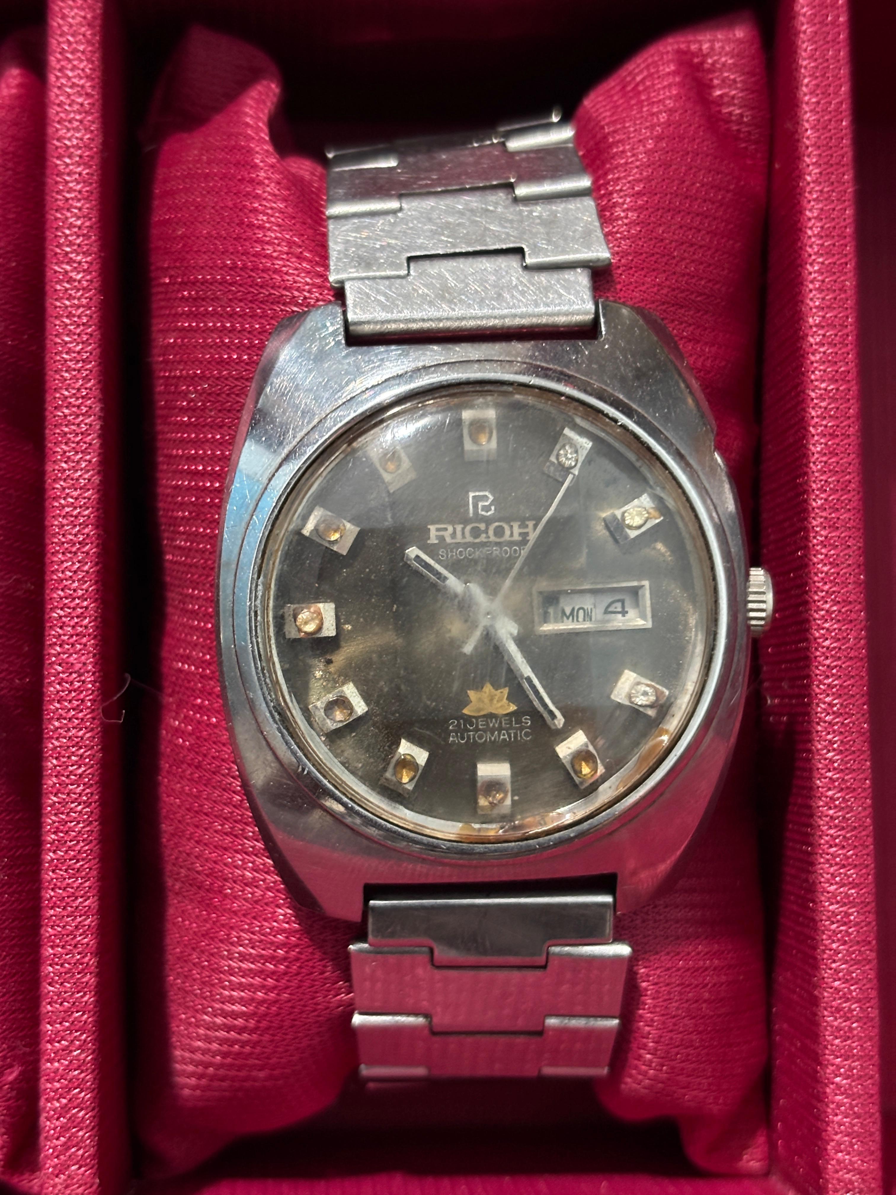 Ricoh Shockproof 21 Jewels Automatic
